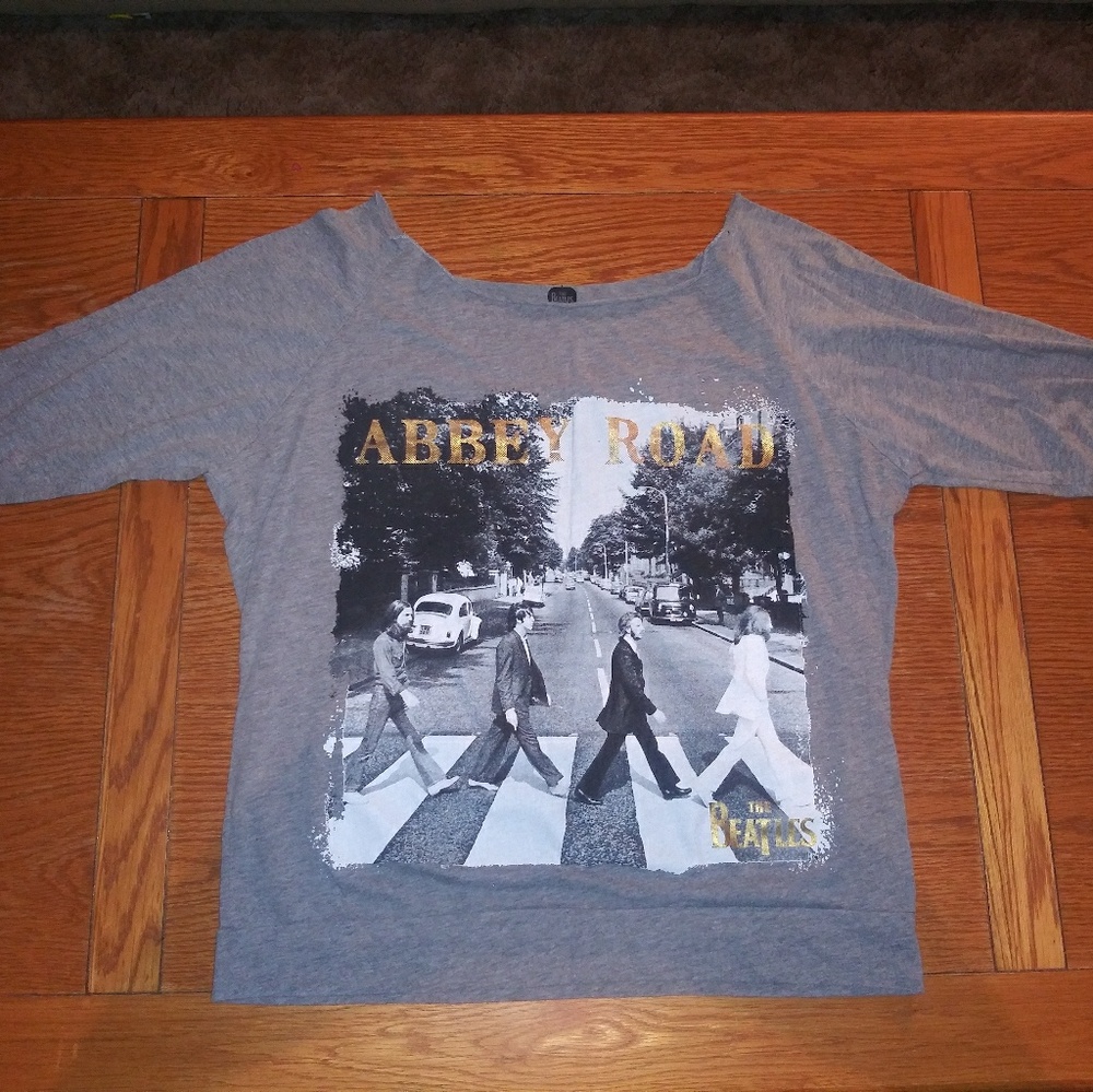 Off The Shoulder Beatles Top